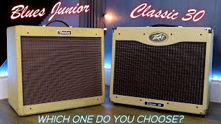 Fender Blues Junior vs. Peavey Classic 30