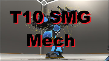 Robocraft T10 SMG Mech: Tutorial & Gameplay