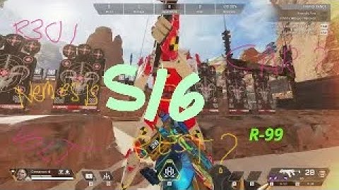 Apex Legends s16 - TTK of r99 r301 CAR volt nemesis