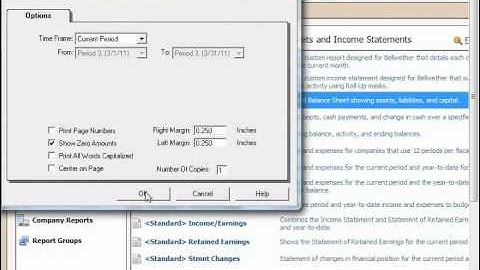 Peachtree Tutorial Exporting Reports to Excel Sage Training Lesson 14.9