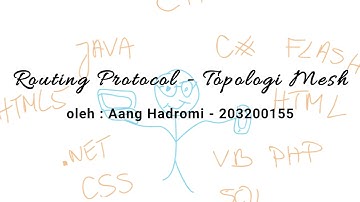 Routing Protocol - Topologi Mesh