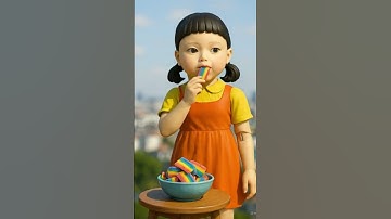 Squid Game AI Rainbow Jelly ASMR #squidgame #squidgame3 #squidgame2 #ai #asmr