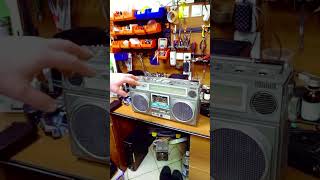 Что скрывает старый Hitachi #магнитофон #кассета #функции
