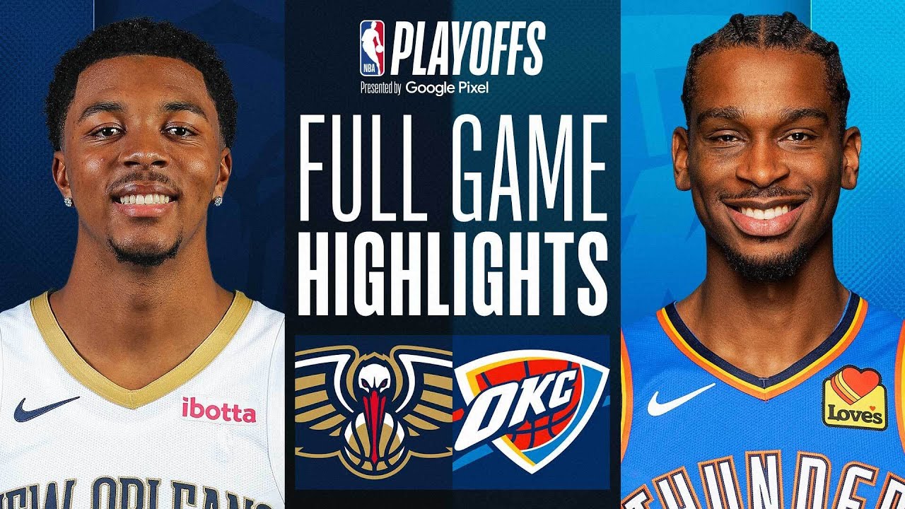 Thunder vs Pelicans score, live updates in NBA playoffs: Chet ...