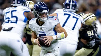 Will Levis NFL Preseason Week 3 Every Drop-back, Pass, and Run Titans at New Orleans 2024 thumbnail