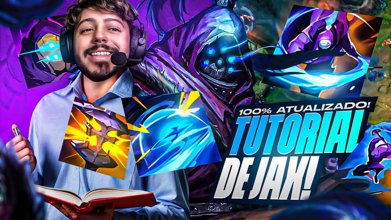 JAX TUTORIAL 2025 - WILD RIFT 100% ATUALIZADO