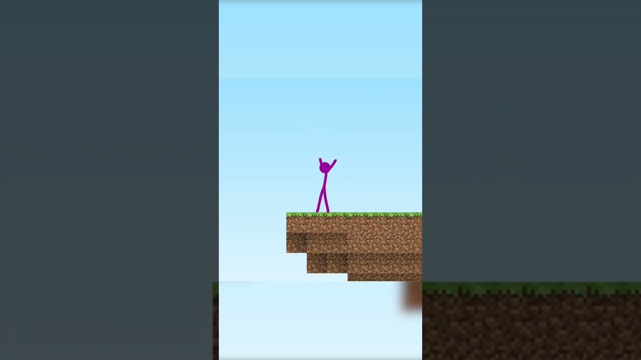 Parkour Challenge | Animation vs Minecraft #Shorts - YouTube