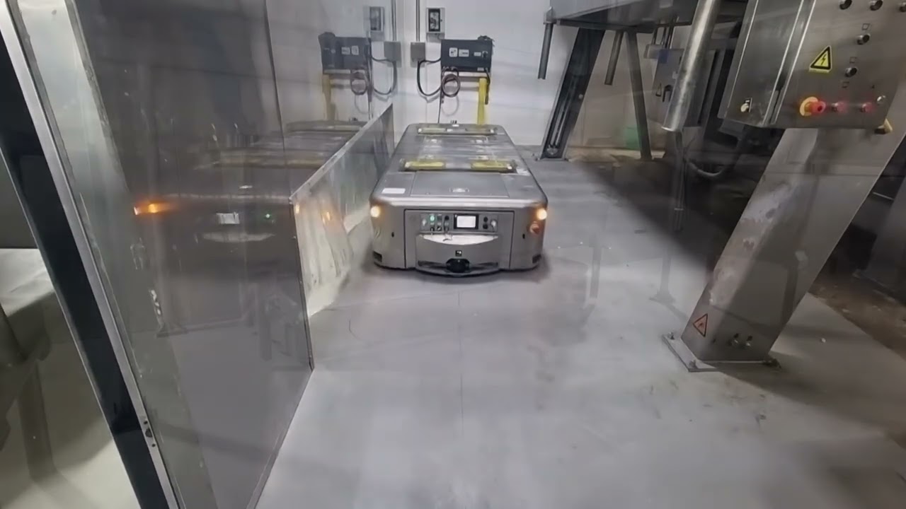 Automatic transport of mix for bread during leavening (Food & Bakery Industry applications)