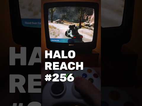 Halo Reach Playthrough Highlight 256 (Xbox 360 CRT TV) #halo #haloreach #bungie #xbox #xbox360