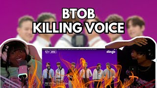 LEGENDARY VOCALS! 🔥 We React To The BTOB Killing Voice For The First Time!