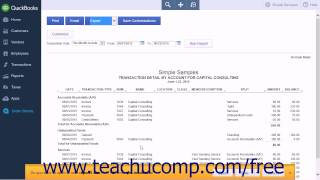 QuickBooks Online Plus 2015 Tutorial Exporting Reports to Microsoft Excel Intuit Training