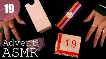 ASMR Advent Calendar 2023 Day 19 (🎧 soft spoken, tapping, scratching)