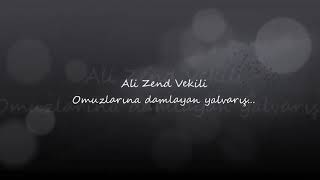 Ali Zind Vikile Farsça Şarkı