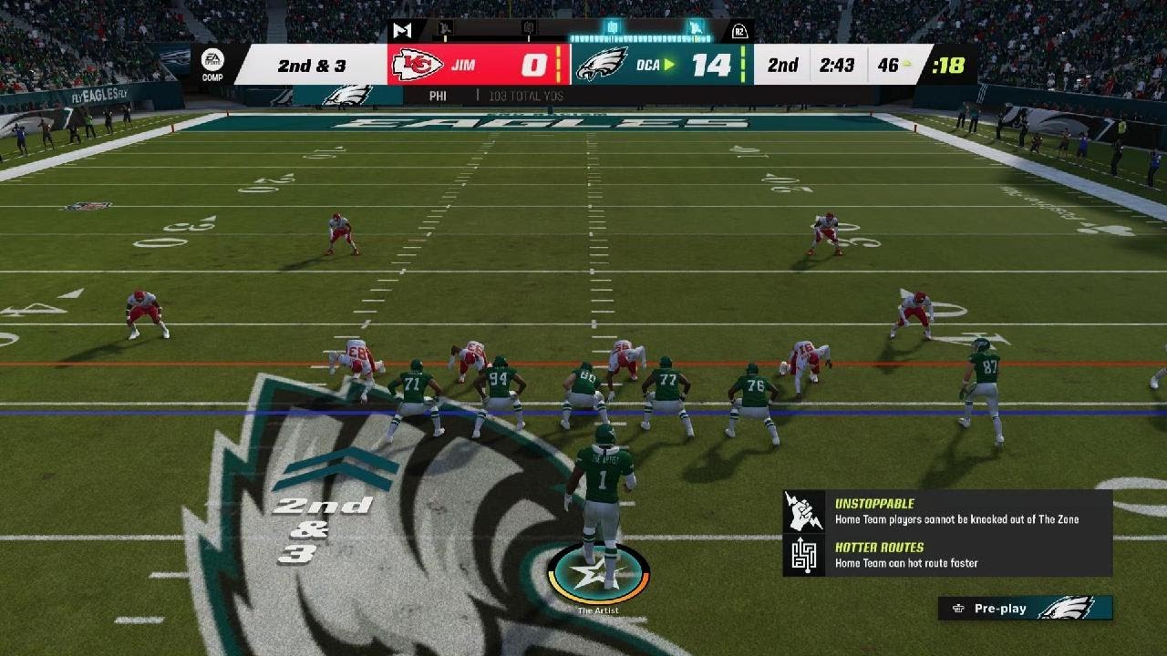 What a SEVEN FOOT SEVEN QB draw looks like!