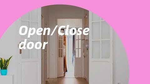 Homestyler-How to make the door present as open?
