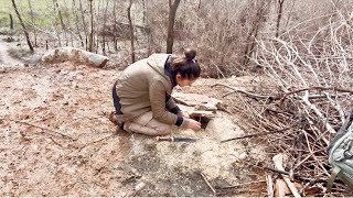 İlkel Yöntemle Kuş Avlamak / Primitive Bird Hunting