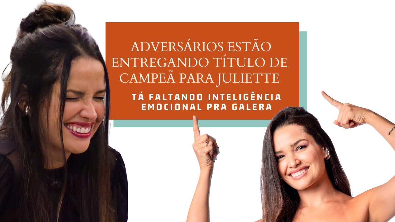 BBB21: Adversários entregam título de campeã para Juliette