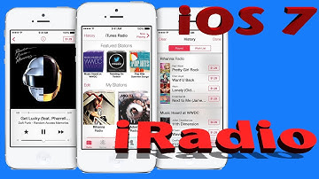 iOS 7 iRadio (iTunes Radio) REVIEW DEMO Walkthrough | Interactive video