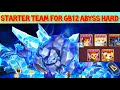 Giants keep abyss hard starter team gb12  summoners war