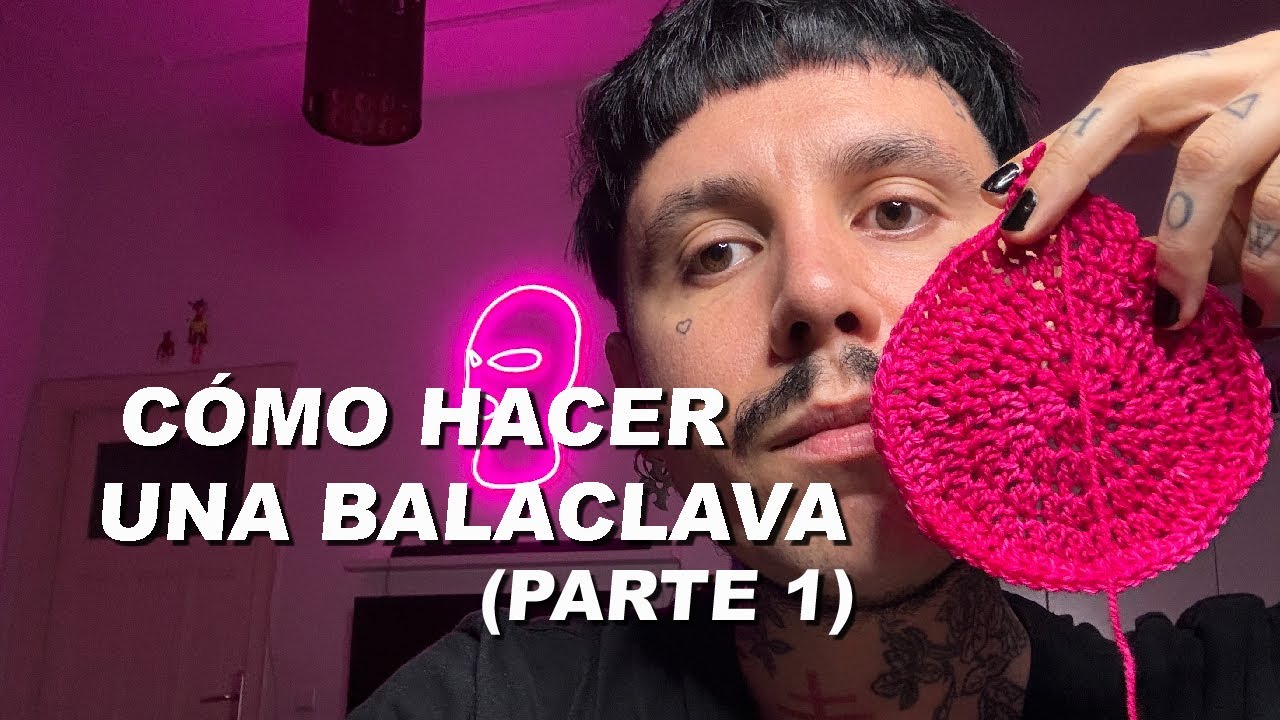 Cómo hacer una BALACLAVA a crochet (Parte 1)