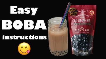 5 MINUTE BOBA MILK TEA | Sally Funakoshi