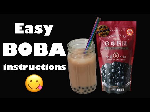 5 MINUTE BOBA MILK TEA | Sally Funakoshi