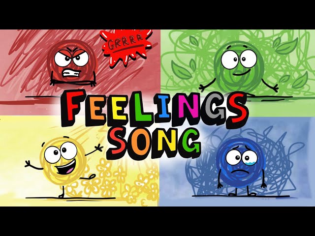 Kids Feelings and Emotions SONG Animation with A Little SPOT class=