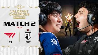 플옵은 우리가 갈게 |  T1 vs FUT  | 그룹스테이지 10일차 MATCH 2 H/L 10.04 | 챔피언스 상하이