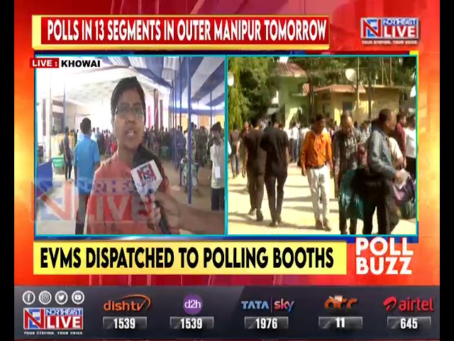 Polling for Tripura East SL seat tomorrow: EVMs dispatched to polling booths