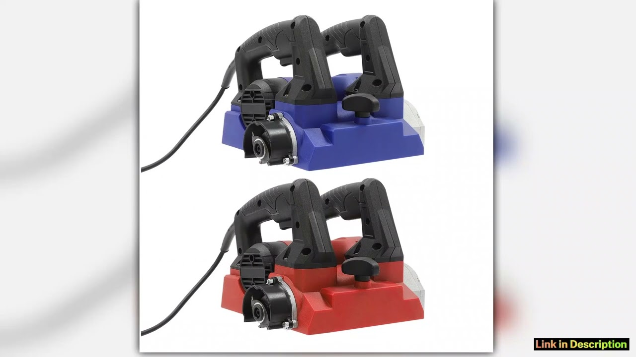 1300W Electric Wall Planing Machine Power Hand Planer Shovel Wall Machine with Cable Carrying Case