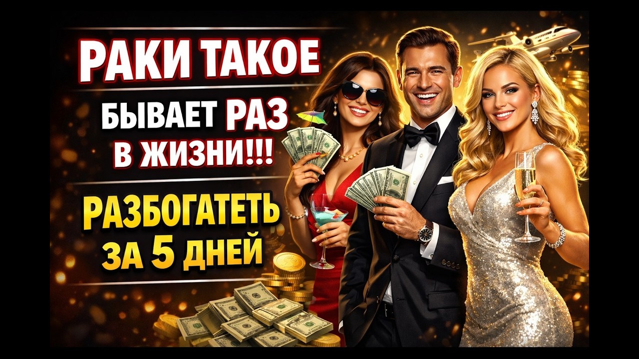 РАКИ ЛУЧШЕ ПРИСЯДЬТЕ💥Процветание близко 🚀5 КАРМИЧЕСКИХ ПИНКОВ! ЗАБУДЬТЕ старую ЖИЗНЬ