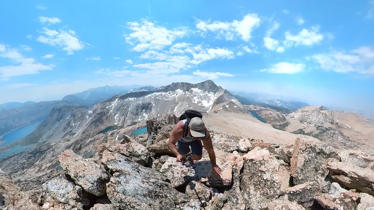 Solo Day Hike to North Peak from Saddlebag Lake YouTube