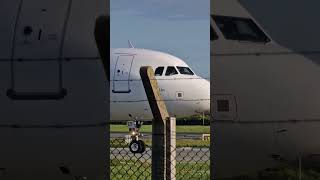 CLOSE UP view of Aer Lingus Flight EI610 to AMSTERDAM #shorts