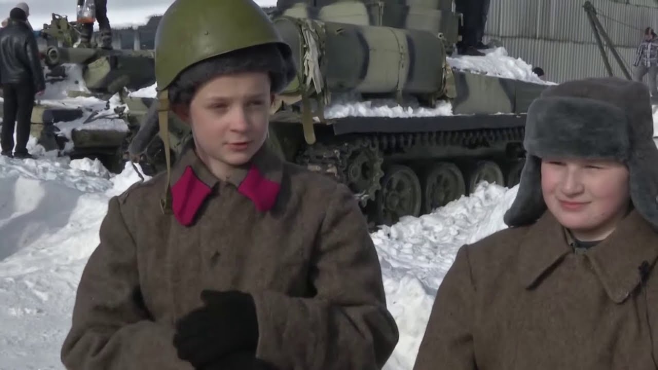 Реконструкция Сталинградской битвы 23.02.2013