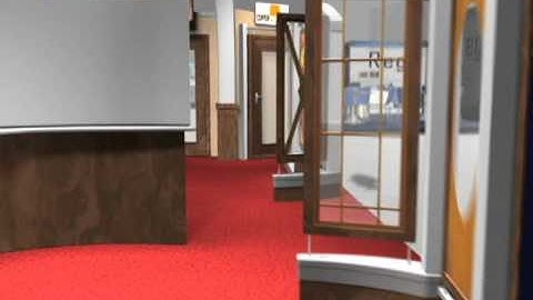 Tradeshow Booth - Animated Walk Through