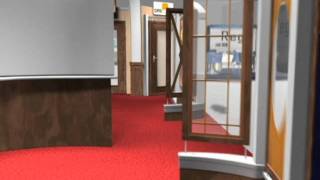 Tradeshow Booth - Animated Walk Through