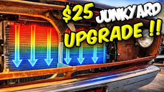 $25 Junkyard Transmission Cooler Modification - Here's What Happened
