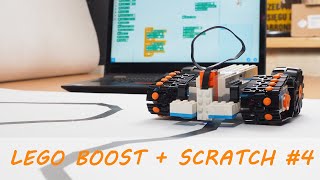 Lego Boost color sensor in Scratch