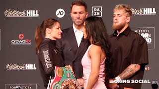 FACE OFF! Katie Taylor & Amanda Serrano Come Head to head As Pair Prepare to Clash in New York