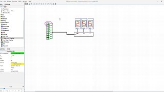 BCD decoder/driver setup. Logisim Evolution. ( Discord Rquest )