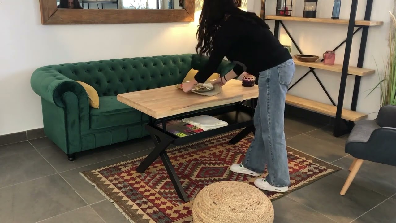 KAMILA - Table basse relevable Mathi Design