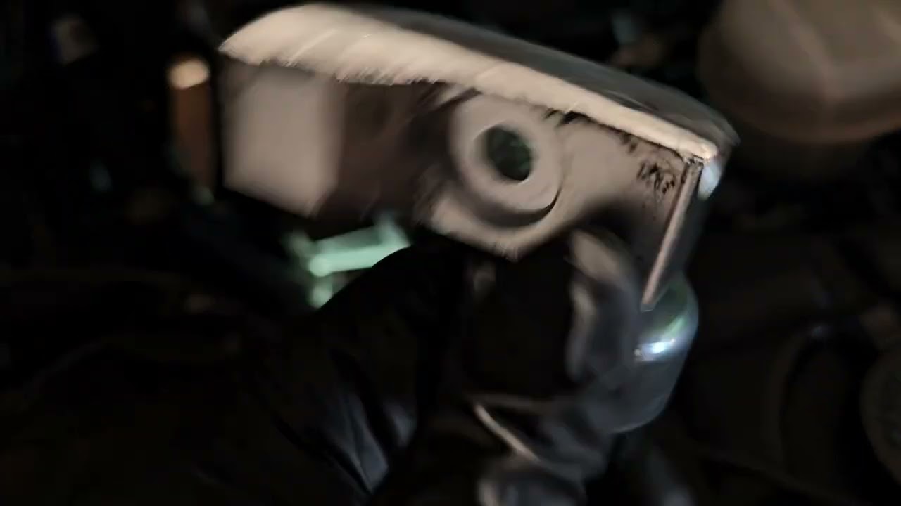 C5 LS1 Knock Sensor relocation Part 1