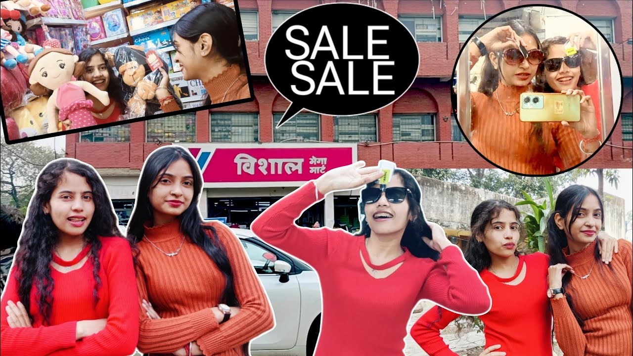 Aaj to maza aa gaya sale dekh kar 😅☘️|Yeh kya bol diya 🥹🤌🏻 || VLOG ~15 #comedy #vlog #sale 