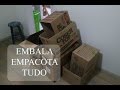 VLOG DA MUDANÇA: comprando pia do banheiro e empacotando tudo