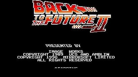 Back To The Future Part II Title Music for the Amstrad CPC