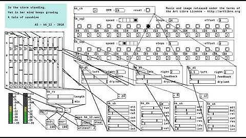 Pure Data Haiku 12 - In the storm standing