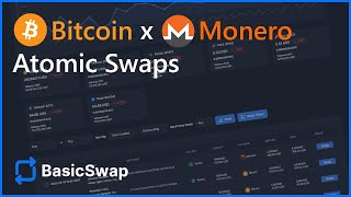 Monero Bidirectional Atomic Swaps are Live on BasicSwap DEX | A Quick Demo of How to Use Them