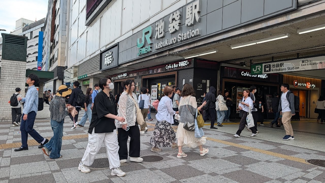 【高画質FHDお散歩ライブカメラ】池袋 散歩 Ikebukuro walking【live camera】2026/05/19
