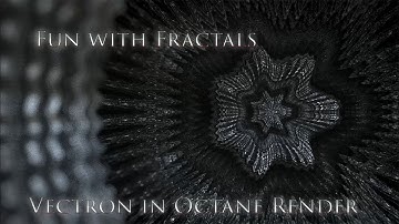 Fun with Fractals (Cinema 4d, Octane Render)