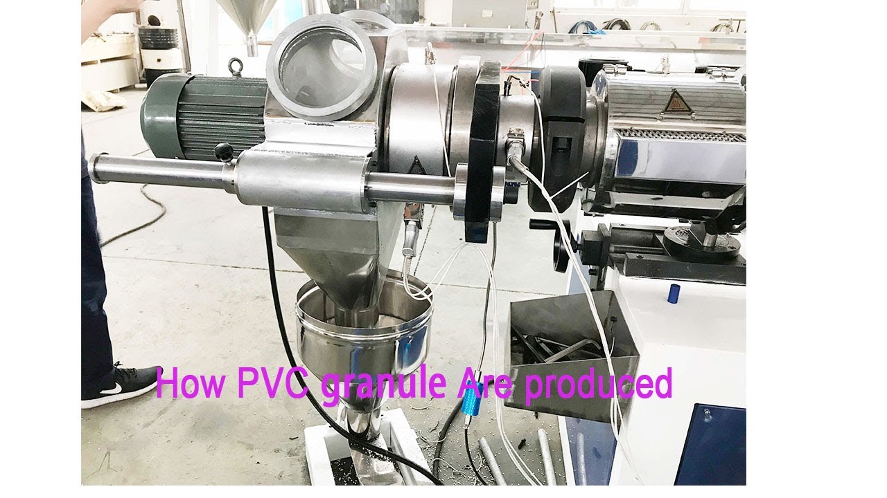 200500kg/h hot cutting pvc scrap recycling granule system/PVC granule